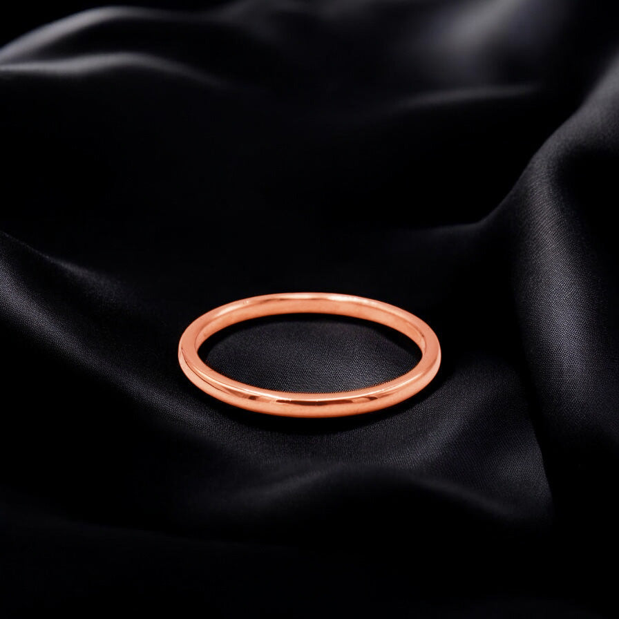 Plain wedding band