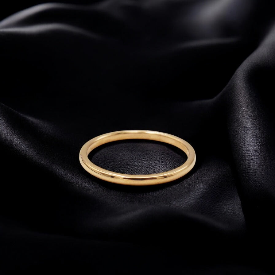 Plain wedding band