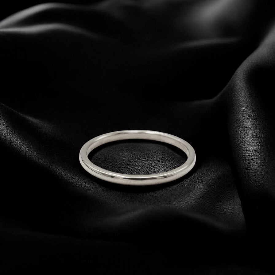 Plain wedding band